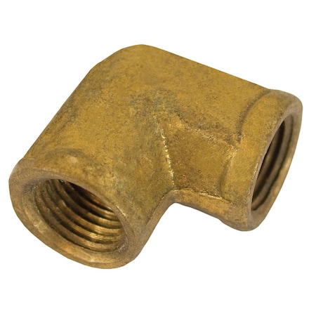 Jones Stephens 1/8in. Yellow Brass 90Deg. Elbow P20002